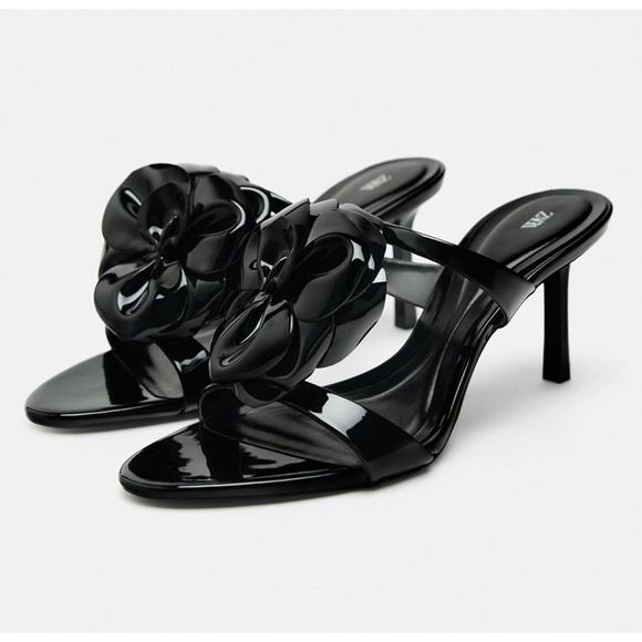ZARA Heeled Sandals NWT - Picture 10 of 16